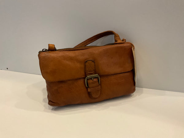 Paul & Taylor 16434 -  Crossbody Bag - Honey Brown