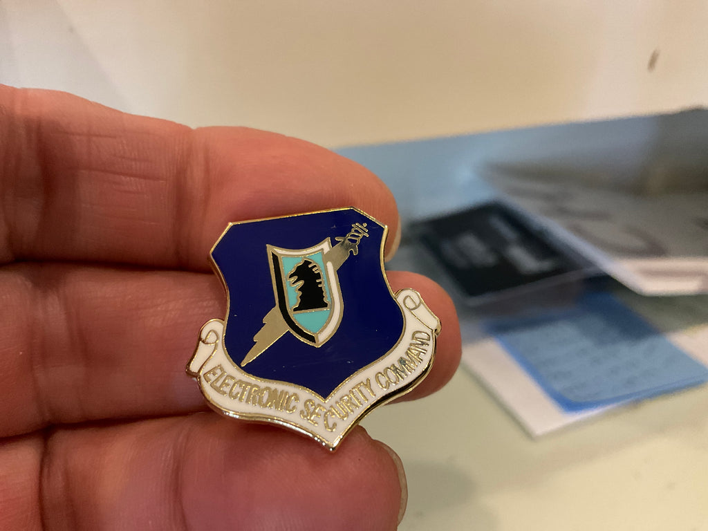 Pins: USAF - Air Force, Elec Security Command