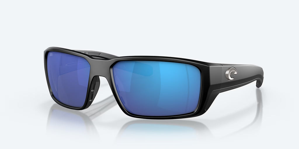 Costa 06S9079 907901 Fantail Pro Matte Black / Blue Mirror