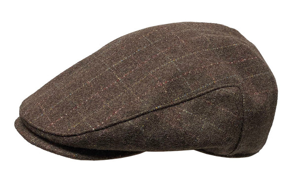 Broner 72-912 Prescott Windowpane Plaid Ivy Cap