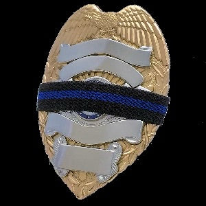Thin Blue Line Mourning Bands