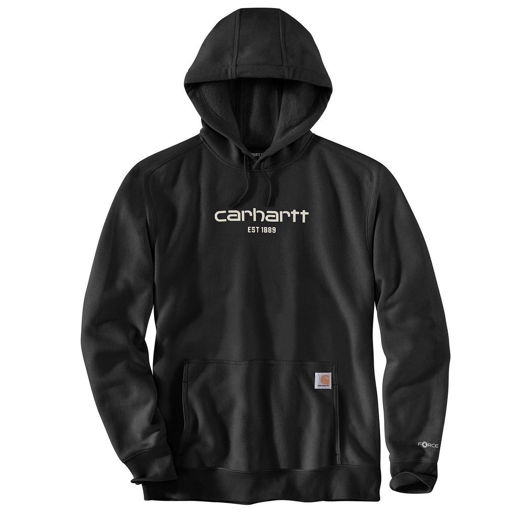 Men's Carhartt Force Relaxed Fit Lightweight Logo Graphic Hoodie