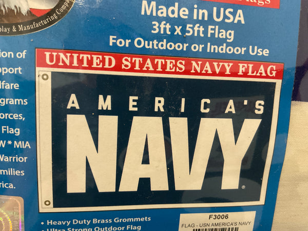 Flags: America’s Navy 3′ x 5′ Flag F3006