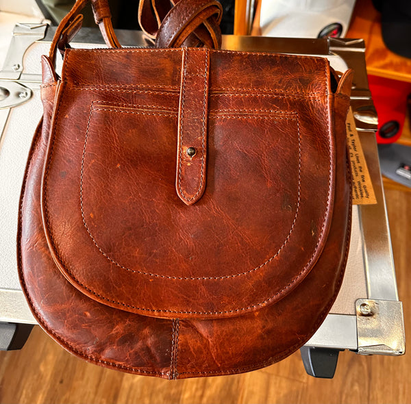 Paul & Taylor 16165 Shoulder Bag - Honey Brown
