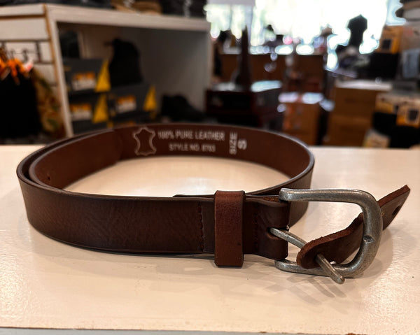 Paul & Taylor 8703 Women’s Leather Belt- Brown