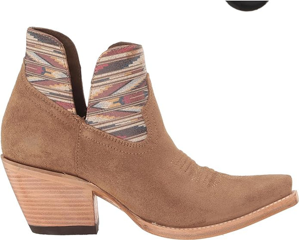 Ariat Women’s Hazel Chimayo Dijon Roughout / Santa Fe Mustard