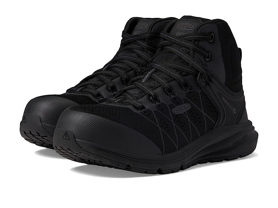 Keen 1027109M Women's Vista Energy Mid Int Met (Carbon Fiber Toe) Black/Raven