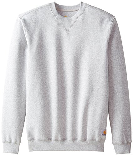 Carhartt Men's Midweight Crew Neck Sweatshirt Heather Gray