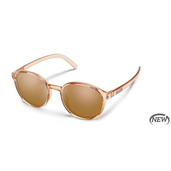 Suncloud Low Key -202231- Crystal Peach / Brown Polarized