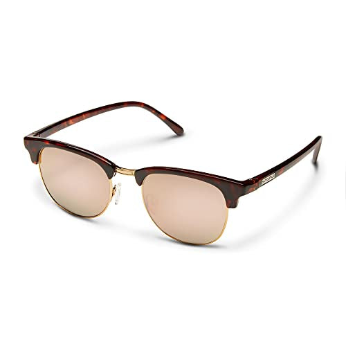 Suncloud 205299 Step Out Sunglasses, Tortoise/Polar Pink Gold
