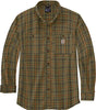 Carhartt TW5949 RUGGED FLEX® RELAXED FIT LIGHTWEIGHT LONG-SLEEVE PLAID SHIRT