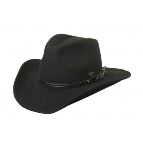 New Conner C1002-4 Men's Outlaw Western Shapeable Wool Hat