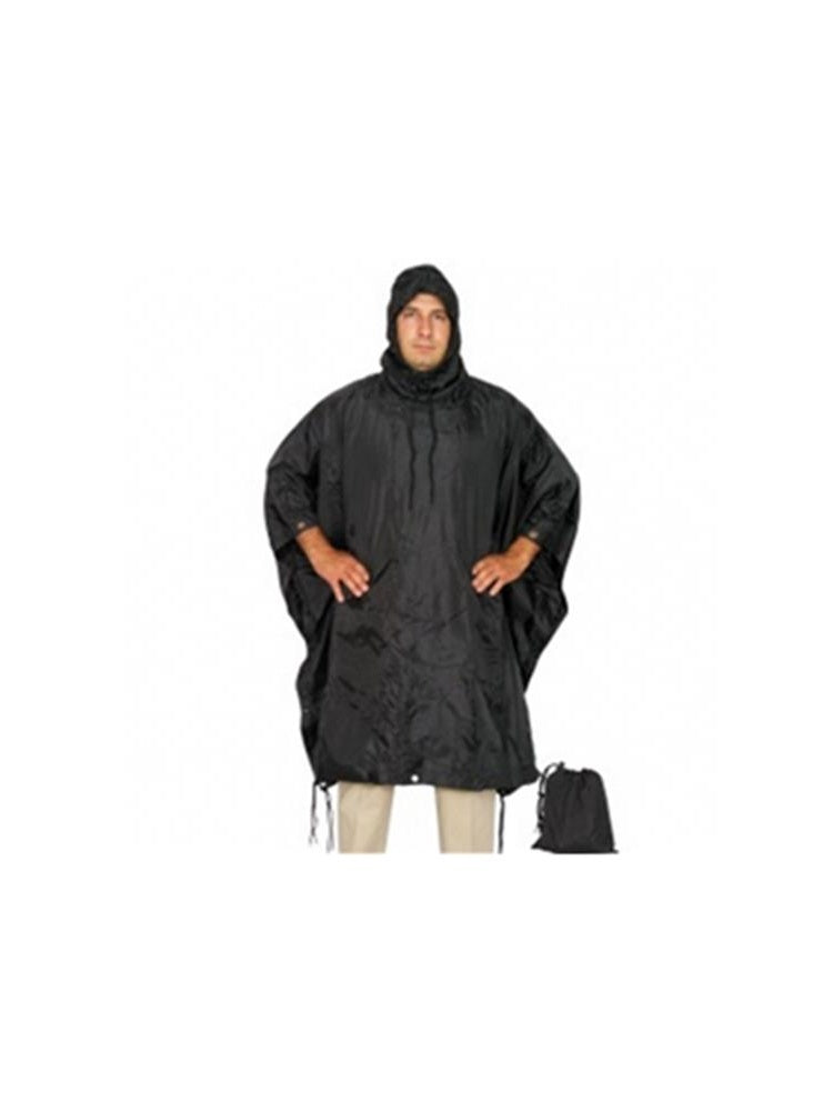 Tru-Spec 5-Star TSP-3101 Black Military Ponchos Nylon