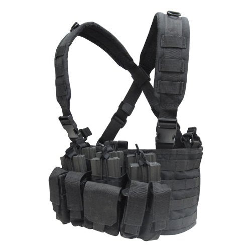 Condor MCR5-002 MOLLE Recon Chest Rig, Black