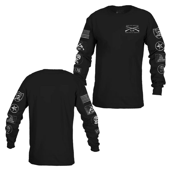 Grunt Style - Patch Long Sleeve Tee