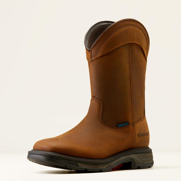 Ariat 10050832 Ariat Men's 11" Workhog XT Wellington Distressed Brown Work Boots