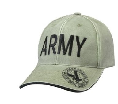 Rothco 9888 Army/Eagle Vintage Low Profile Cap Olive Drab