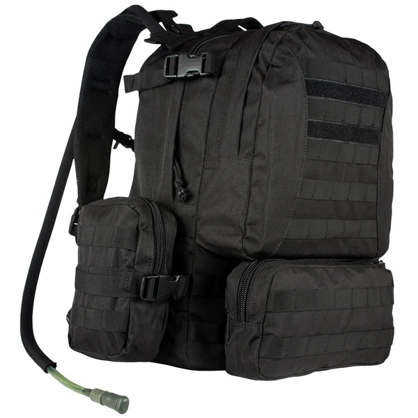 Fox Outdoor 56-371 Advanced Hydro Assault Pack - Black