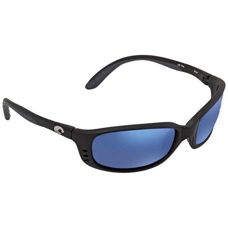 Costa 06S000184 Brine Matt Black / Blue Mirror