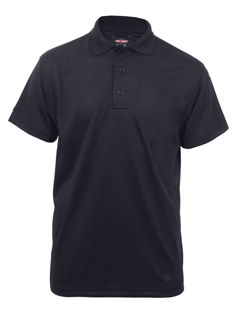 Tru-Spec 4336005 Shirts: 24-7 Series  Short Sleeve Performance Polo - Black