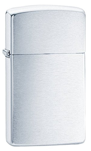 Zippo: Slim Br Finish Chrm