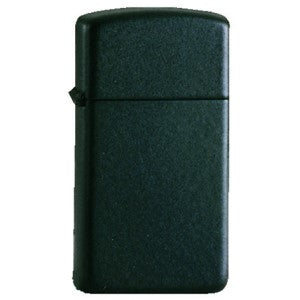 Zippo: Slim Black Matte