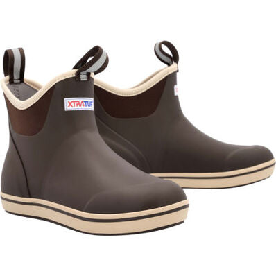 XtraTuf XWAB900 Women's 6 in Ankle Deck Boot in Brown