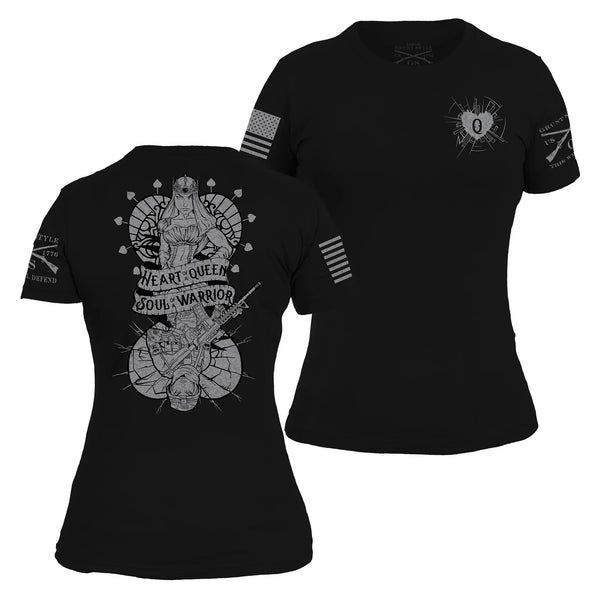 Grunt Style - GS5119 - HEART AND SOUL OF A WARRIOR T-Shirt - Women