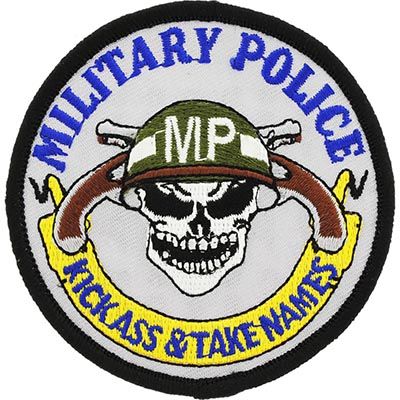 PATCHES:  PM0273 Military Police (3")