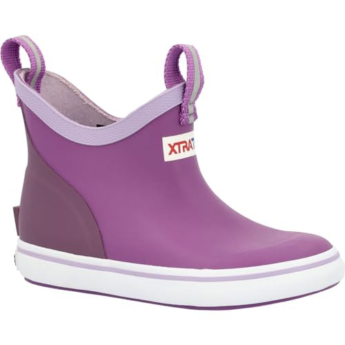 XtraTuf XKAB500C Kids Ankle Deck Boot - Purple