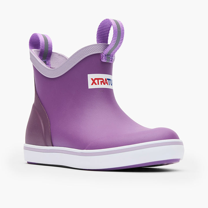 XtraTuf XKAB500Y Kids Ankle Deck Boot - Purple