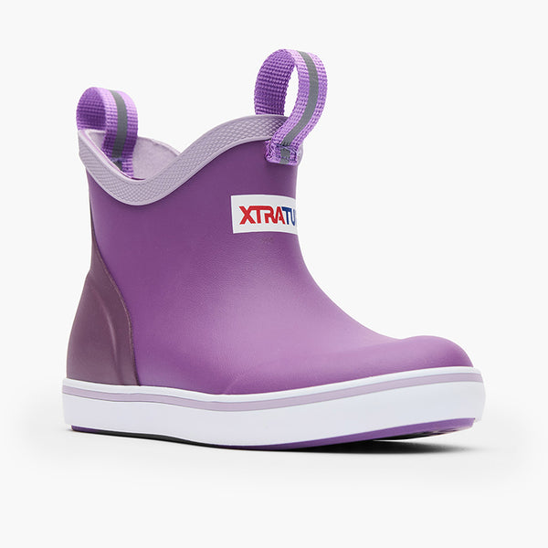 XtraTuf XKAB500Y Kids Ankle Deck Boot - Purple
