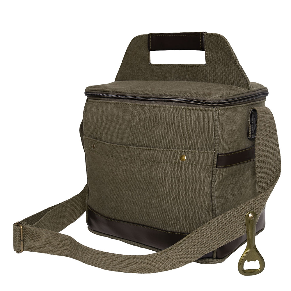 Rothco 2608 2609 Canvas Insulated Cooler Bag
