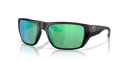 Costa 06S9118 Finlet Matte Black / Green Mirror