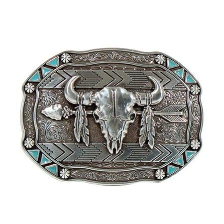M&F Nocona 37007 Silver Steer Skull / Arrow