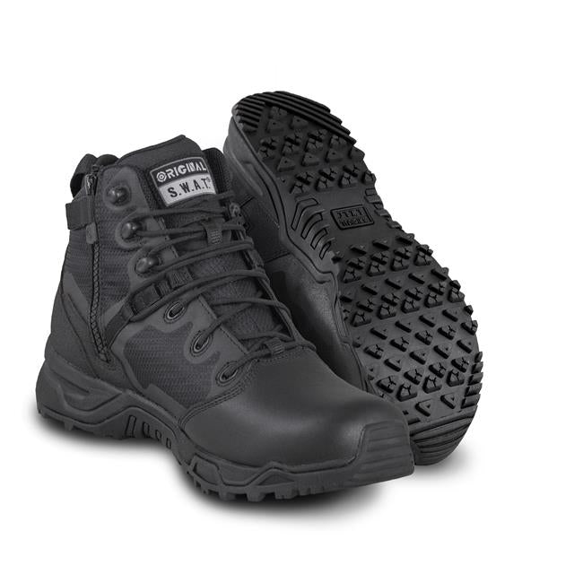Original SWAT Alpha Fury 2.0 - 6”, Black, Side Zip 186501