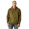Ariat 10062501 Ariat Embossed Logo Hoodie, Winter Moss