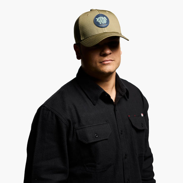XtraTuf XAC303 Green Ripstop Hat