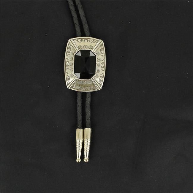 Double S Rectangle Stone Bolo 22868