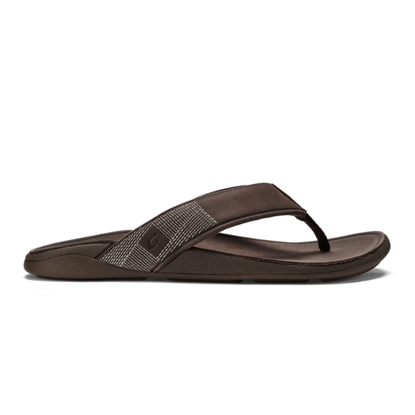 OluKai 10465 Men’s Tuahine Dk Wood/Dk Wood