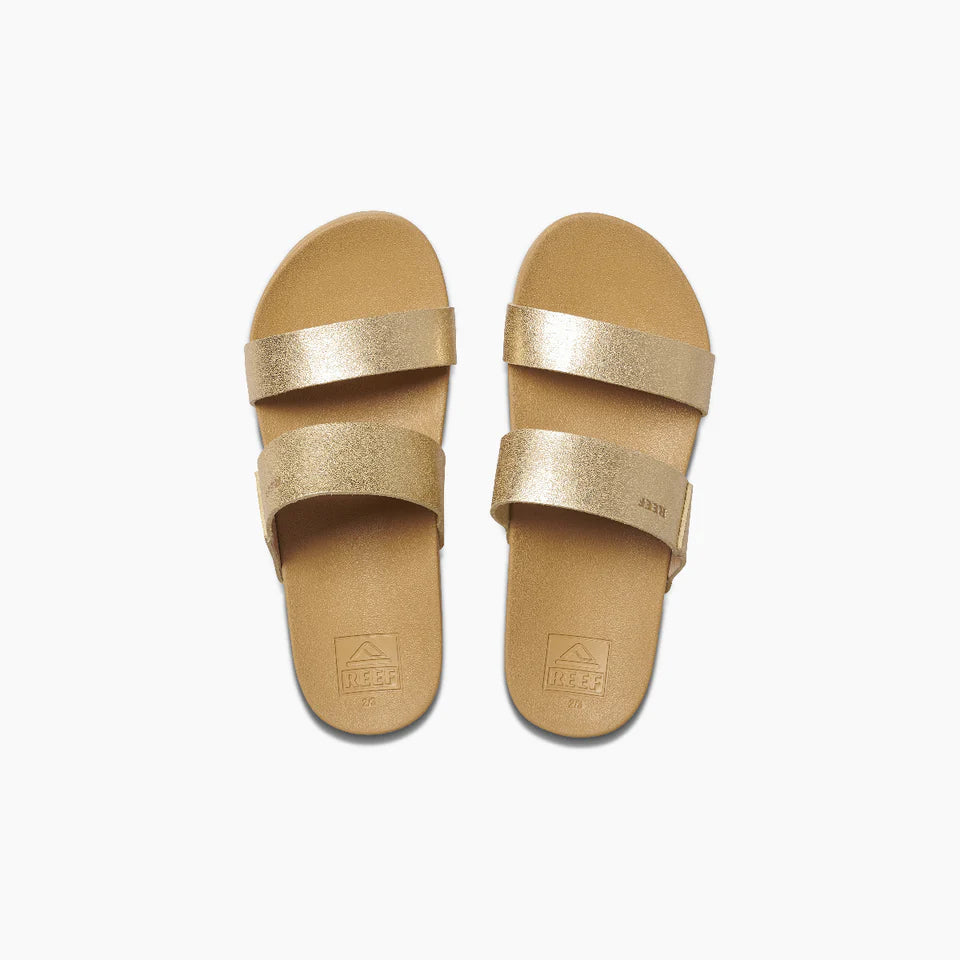 Reef: Kids Little Cushion Vista Tan/Champagne - RF0A3Y