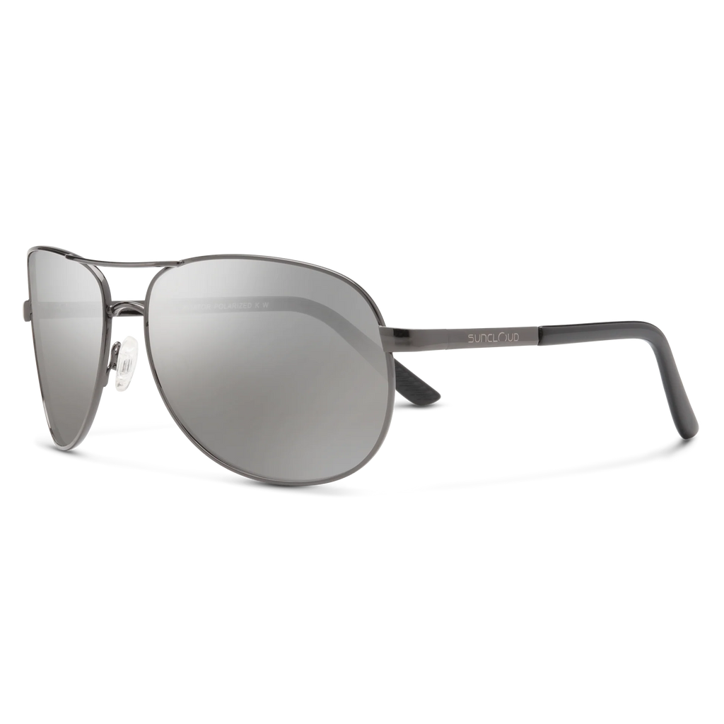 Suncloud Aviator Slvr/Gry