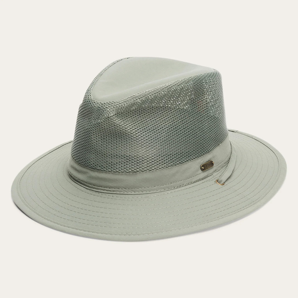 Stetson No Fly Zone Nylon Mesh Safari Hat-Willow