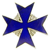 PINS- GERMAN, BLUE MAX (1")