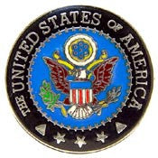 PINS- USA SEAL (1")