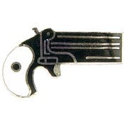 PINS- GUN, 38CAL DERRINGER (1")