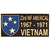 PINS- VIET, BDG, 023RD INF.AM 1967-1971 (1-1/8")