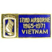 PINS- VIET, BDG, 173RD A/B DV 1965-1971 (1-1/8")