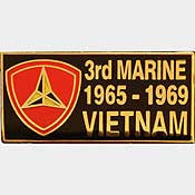 PINS- VIET, BDG, 003RD MAR.DV 1965-1969 (1-1/8")