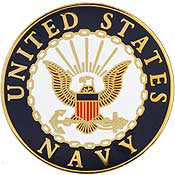 PINS- USN Navy LOGO XLG (1-1/2")